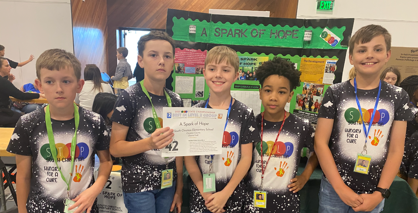 South Christian Elementary 5th Graders Shine at STLP State Championship with “A Spark of Hope” South Christian Elementary 5th Graders Shine at STLP State Championship with “A Spark of Hope”
