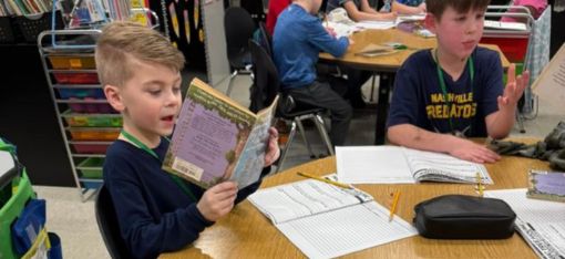 Crofton First Graders Build Leadership Skills Through Book Clubs