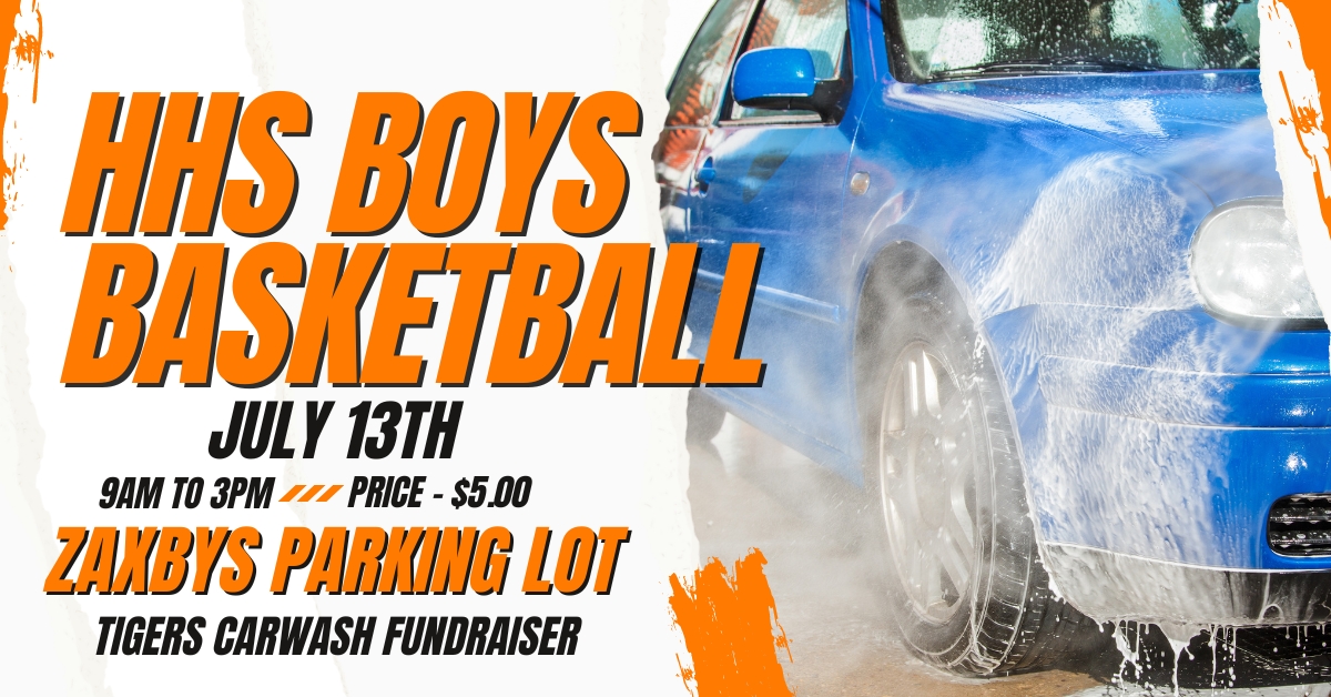 HHS Boys Basketball Team Car Wash Fundraiser