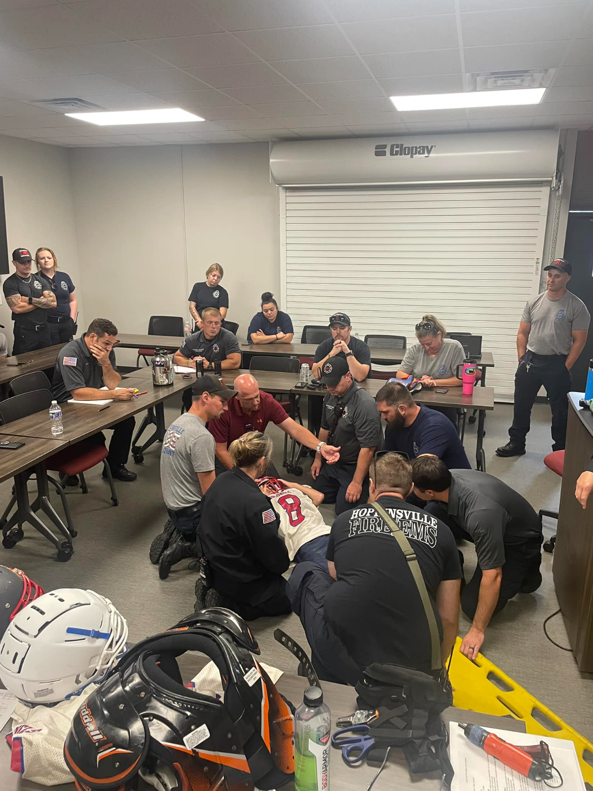 Preparing for Fall Sports: HFD Crews Train with Sports Medicine Experts to Ensure Athlete Safety Preparing for Fall Sports: HFD Crews Train with Sports Medicine Experts to Ensure Athlete Safety