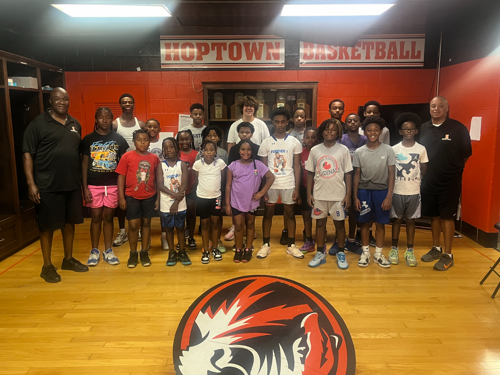 The HHS Basketball Camp showcases the future of CCPS Student Athletes