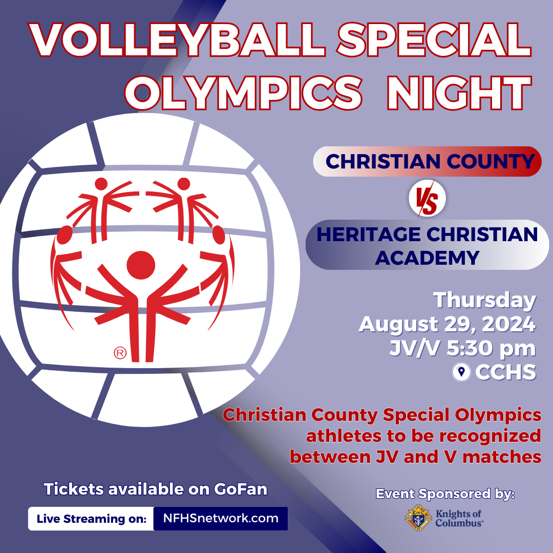 CCHS to Host Volleyball Special Olympics Night on August 29, 2024 CCHS to Host Volleyball Special Olympics Night on August 29, 2024