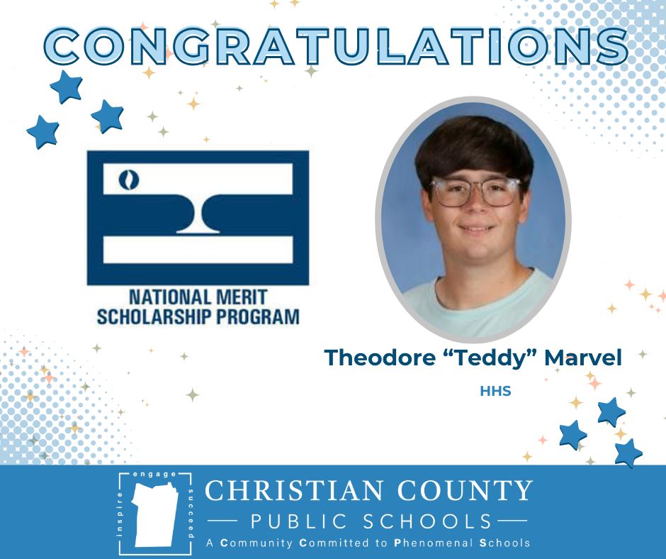 HHS Senior Theodore “Teddy” Marvel: A Commended National Merit Student