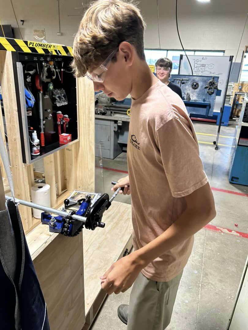 Gateway Students Building Skills for the Future in through Residential Plumbing
