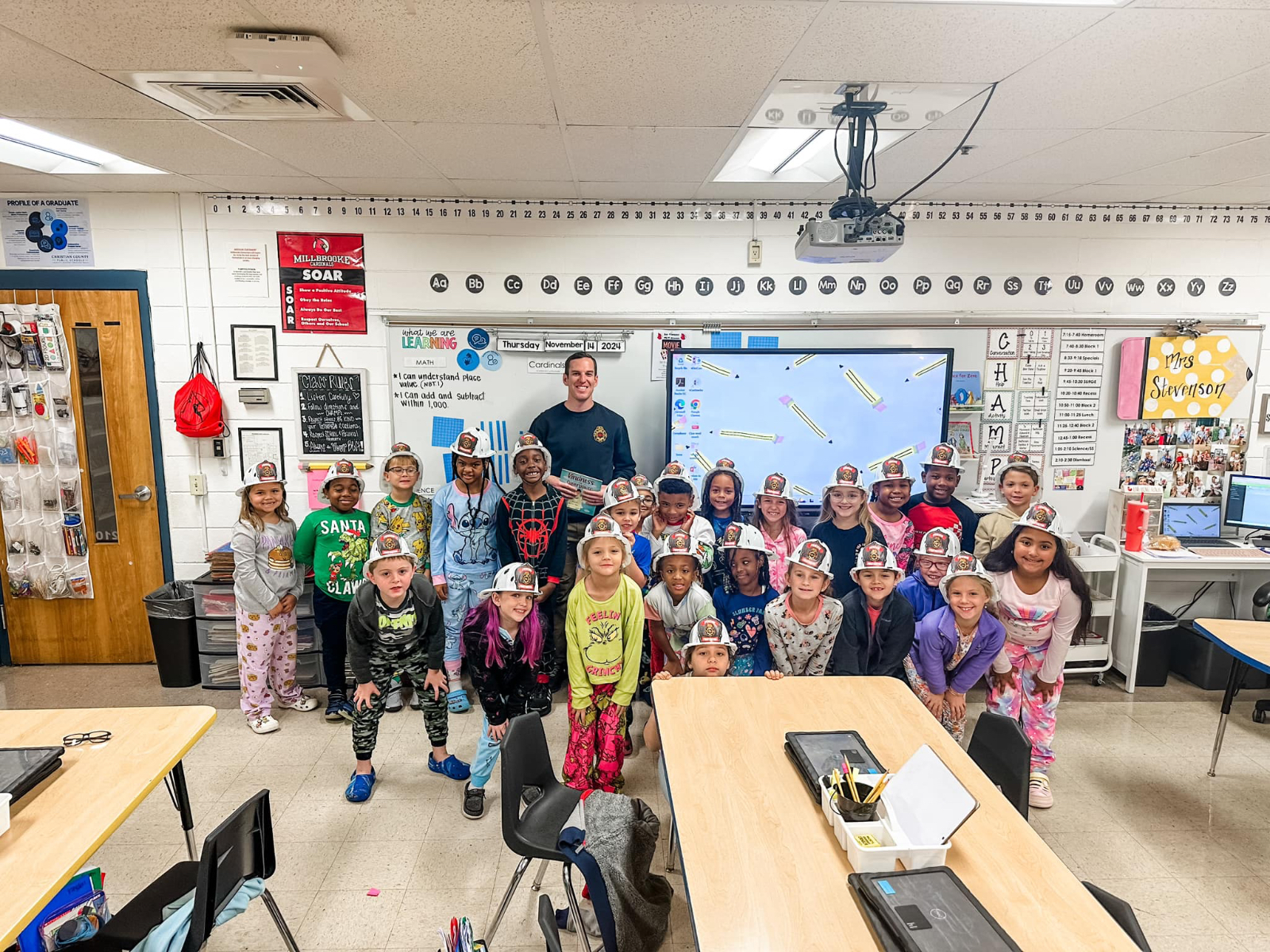 Millbrooke Elementary Welcomes Community Readers and Future Educators Millbrooke Elementary Welcomes Community Readers and Future Educators