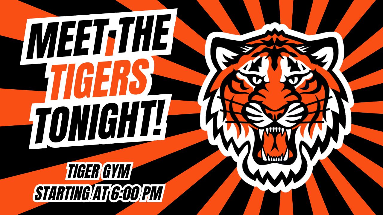 Winter Meet The Tigers Tonight! Winter Meet The Tigers Tonight!