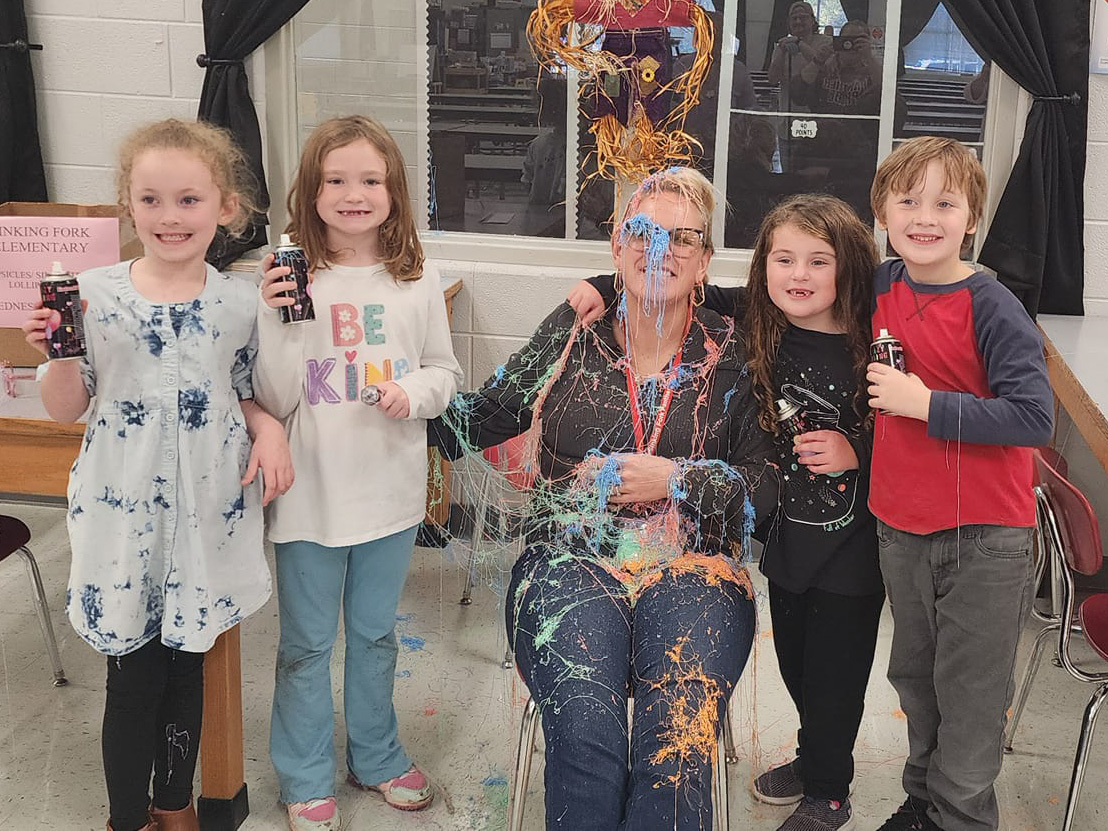 Sinking Fork Elementary Celebrates Fundraiser Success with Fun Rewards Sinking Fork Elementary Celebrates Fundraiser Success with Fun Rewards