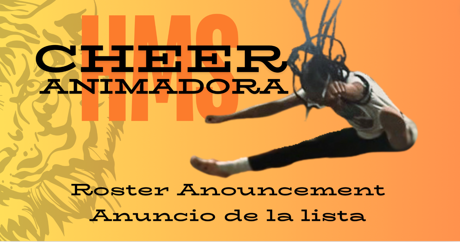 HMS Cheer Team/Equipo de Animación