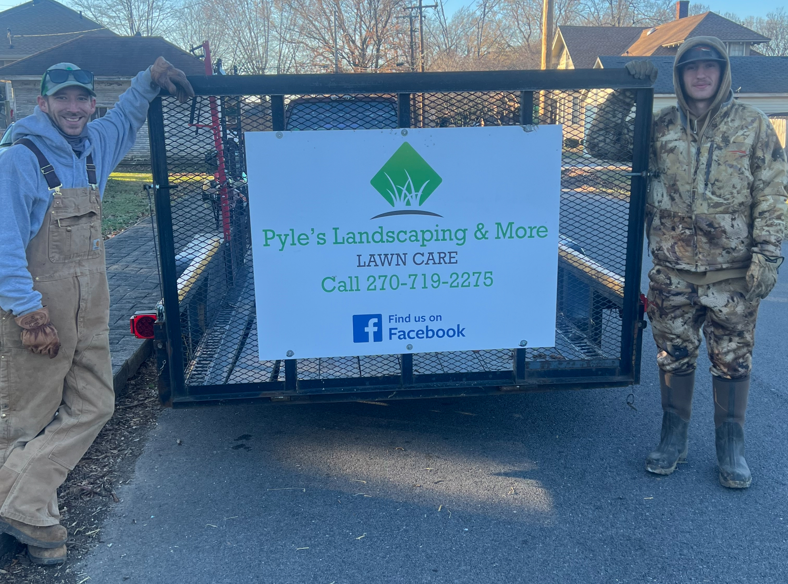 Drennan Campbell Gains Hands-On Experience with Pyle Landscaping Drennan Campbell Gains Hands-On Experience with Pyle Landscaping