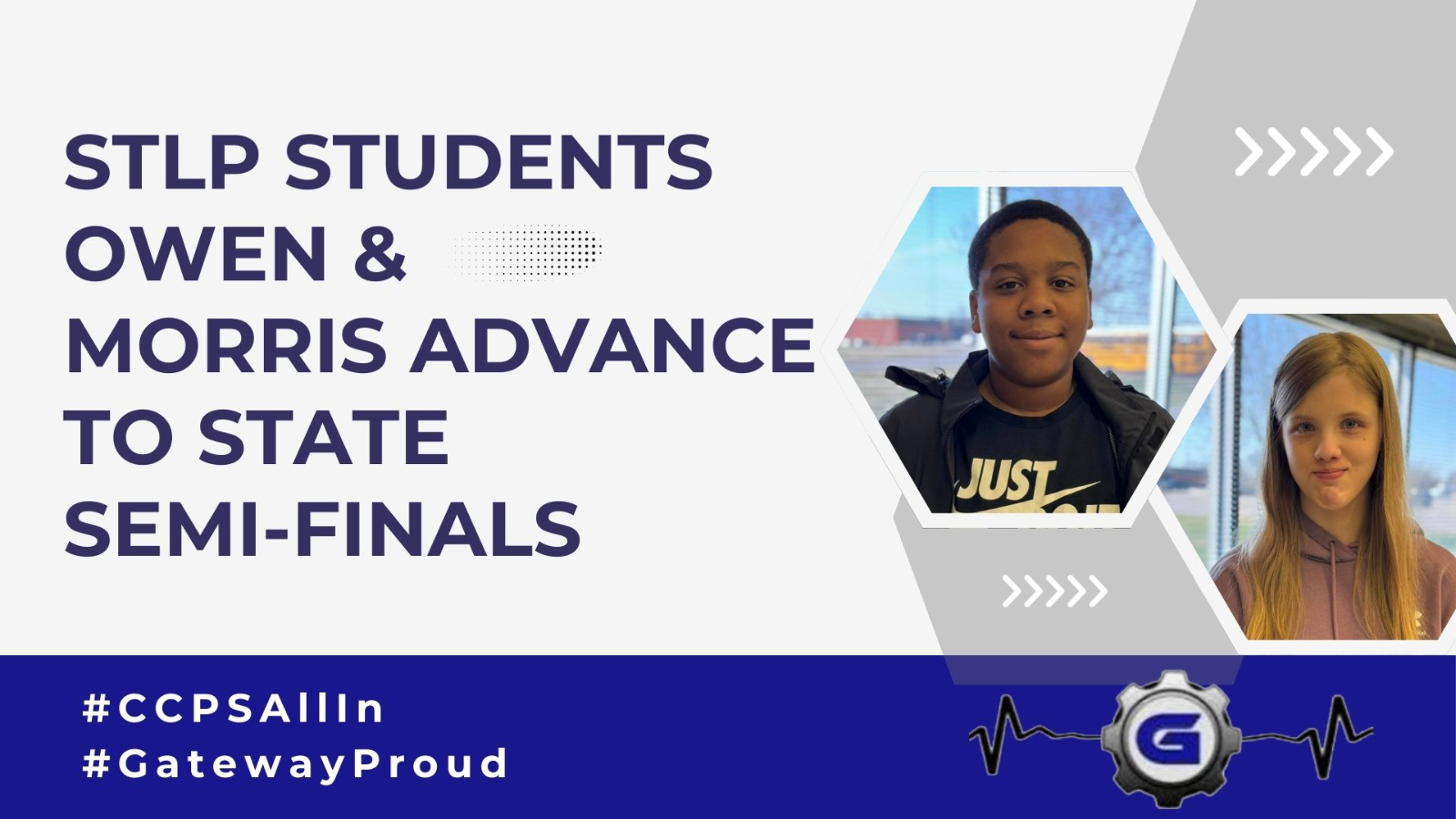 STLP Students Jordan Owen and Leah Morris Advance to State Semi-Finals STLP Students Jordan Owen and Leah Morris Advance to State Semi-Finals