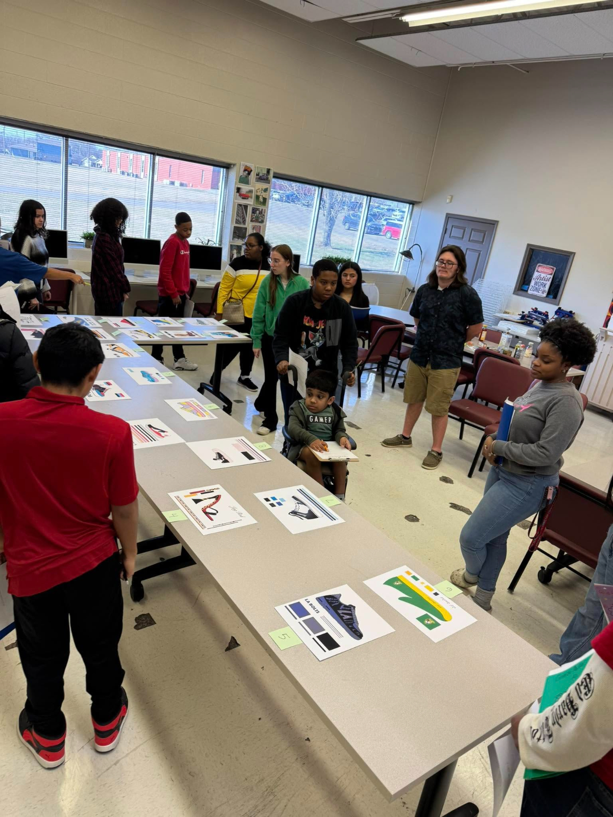 Graphic Design Scholars Step into Footwear Design Graphic Design Scholars Step into Footwear Design