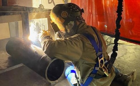 Welding Scholars Put Skills to the Test with Real-World Training